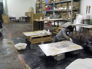 No ar, Pulitura finale.