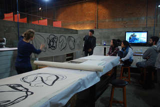 Oficinas de creatividade, La maschera e il volto. Dialogo con l'artista.