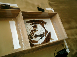 Ainda Viva, Atelier HF, San Paolo, SP Brasile. Preparazione delle prime matrici.