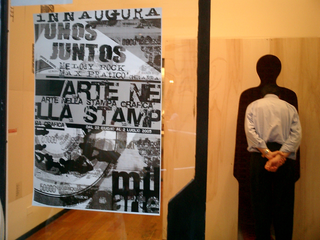 La stampa nell'arte e comunicazione, Unos Juntos, esposizione. Galleria Milarte, Milano.