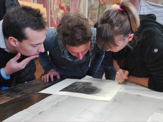 La stampa per l'arte, Vittorio Paris, Valerio Fausti, Cinzia Benigni.