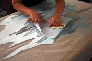 La dimensione nascosta, Stampa a Baren.