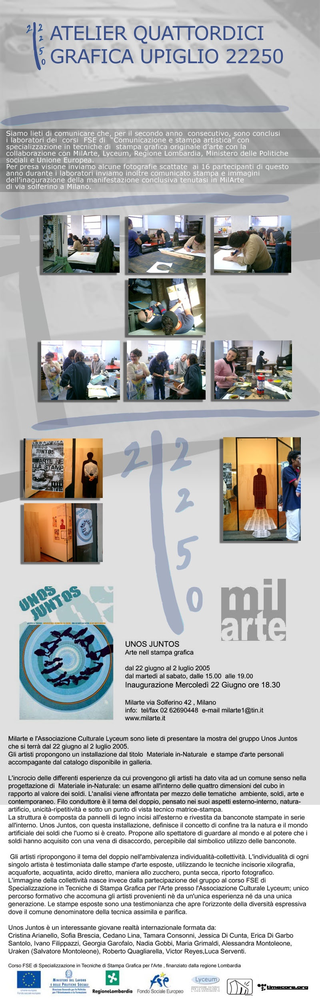 La stampa nell'arte e comunicazione