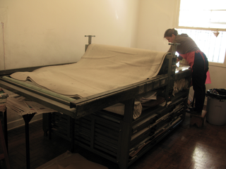 Ainda Viva, Atelier HF, San Paolo, SP Brasile. Daniela Lorenzi, processo di stampa.