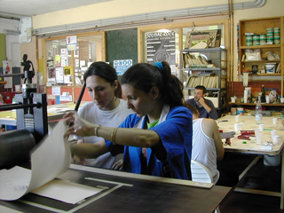 La stampa nell'arte e comunicazione, Stage. Incontri esterni, negli spazi di Ellepikappa.