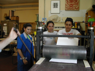 La stampa nell'arte e comunicazione