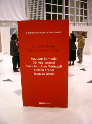 Cinco artistas Grandes Formatos