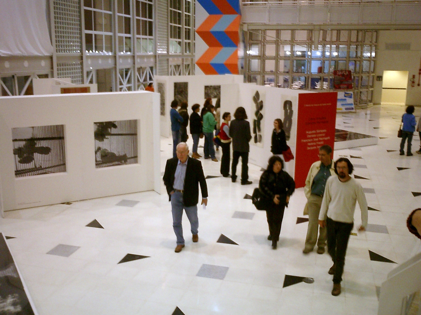 Cinco artistas Grandes Formatos, SESC Santo André, SP, Brasile. 