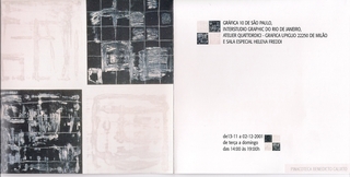 2001 Pinacoteca Benedicto Calixto_ Folder esposizione